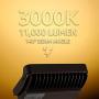 LEONLITE LED Knuckle Mount Flood Light, CRI 90+, 100W (1000W Eqv.), IP65, ETL Listed, 3000K Warm White, Backyard, Parking Lot, Pack of 2