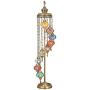 Demmex 2021 Turkish Moroccan Colorful Mosaic Multicolor Boho Floor Lamp for Living Room Bedroom Office (9 Shades - 6feet) Demmex 2021 Turkish Moroccan Colorful Mosaic Multicolor Boho Floor Lamp for Living Room Bedroom Office (9 Shades - 6feet)