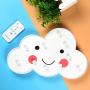 Cloud LED Night Lights Emoji Face Marquee Light Signs Timer&Dimmable Remote Control Operated Table Lamp Gifts for Girls Kids Toy Nursery Bedroom Kidsroom Home Deco for Birthday Xmas Party(Smile Cloud)
