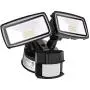 LED Security Light 3000LM, 28W Outdoor Motion Sensor Light, 5500K, IP65 Waterproof, Adjustable Head Flood Light for Entryways, Stairs, Yard and Garage