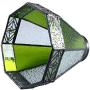 Tiffany Table Lamp Cover Colored Glass Lamp Shade Mediterranean Style Lampshade for Table Lamp Bedroom Dining Room (027)
