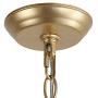 Gold Dining Room Chandelier, 5 Lights Modern Gold Light Fixtures for Living Room, Bedroom, Kitchen, Foyer, W18.5'' x H23.5''