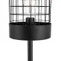 WINGBO 62 inches Rustic Wire Cage Metal Floor Lamp Brushed in Black Finish, Lantern Floor Lamp for Living Room, Bedroom, Office WINGBO 62 inches Rustic Wire Cage Metal Floor Lamp Brushed in Black Finish, Lantern Floor Lamp for Living Room, Bedroom, Office