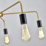 Saint Mossi Chandeliers 5 Lights Modern Pendant Lighting Vintage Ceiling Light Fixture, Brass