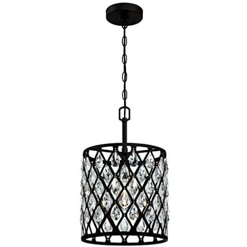 Westinghouse Lighting 6354900 Waltz One-Light Indoor Pendant, 1, Matte Black