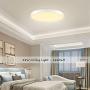 28W LED Ceiling Light 3000K, Warm White Surface Mount Ceiling Light Fixture, 15.8IN / 40CM Round Panel Led Light, 1680LM Indoor Ceiling Lamp for Bedroom, Washroom, Dining Room, Lounge, by Dorforeen