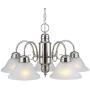 Design House 511535 Millbridge 5 Light Chandelier, Satin Nickel