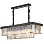Rectangular Modern K9 Crystal Chandeliers Lighting Pendant Ceiling Lights Rectangle Chandelier Lamp 8-Lights for Dining Room Kitchen (34)