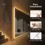Led Strip Lights, HOKEKI Neon Lights, Led Lights for tv, Lights forbedroom, 16.4ft Smart Lamp, with Remote Control, 7 Lighting Effects, with Waterproof Design, Suitable ForTv, Party, Home Decoration