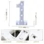 CJWPOWER Room Decor, LED Letter Signs, Cute Home Decor, Light Up Letter Signs for Wall, Bedroom, Party Decorations, Wedding, Birthday. Night Light and More (1)