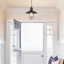 KSANA Industrial Pendant Lighting for Kitchen Island, Mini Cage Hanging Light Fixture for Dining & Living Room, Foyer Bedroom and Entryway