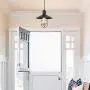 KSANA Industrial Pendant Lighting for Kitchen Island, Mini Cage Hanging Light Fixture for Dining & Living Room, Foyer Bedroom and Entryway