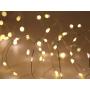 WSgift 4 Pack 33Ft 100 Warm White Led Fairy Lights Battery Operated with Remote Control Timer Waterproof Silver Copper Wire Twinkle Lights for Bedroom Indoor Outdoor Wedding Dorm Christmas Decorations