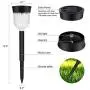 Aityvert Solar Lights Outdoor, Solar Path Lights Waterproof Landscape Lighting Auto On/Off LED Color Changing Solar Pathway Lights for Garden Lawn Patio Walkway Christmas Yard - 6-Pack Aityvert Solar Lights Outdoor, Solar Path Lights Waterproof Landscape Lighting Auto On/Off LED Color Changing Solar Pathway Lights for Garden Lawn Patio Walkway Christmas Yard - 6-Pack