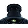 Addington Park 31801 Seascape Collection 1-Light Contemporary Barnyard Outdoor Flush Mount, Black