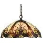 Capulina Tiffany Dining Table Lights, 16 Inch Wide Hanging Tiffany Style Lamp, 2-Light Stained Glass Lighting Fixtures, Stained Glass Dining Room Lights, Beautiful Victorian Tiffany Pendant Lights Capulina Tiffany Dining Table Lights, 16 Inch Wide Hanging Tiffany Style Lamp, 2-Light Stained Glass Lighting Fixtures, Stained Glass Dining Room Lights, Beautiful Victorian Tiffany Pendant Lights