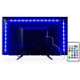 PANGTON VILLA Led Strip Lights 6.56 Feet for 40-60 Inch TV Usb Backlight Kit with Remote Rgb 16 Colors Bias Mood Lamp for Bedroom, Room Hdtv