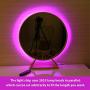 HXWEIYE Pink LED Strip Light, 10ft SMD2835 USB Powered 90 LED Tape Light, Flexible TV LED Backlights for 24-60IN , , Rope Light for DIY Bedroom Home Indoor Party