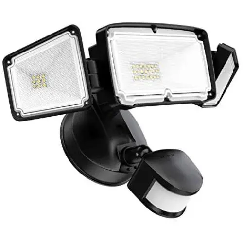 Amico 3 Head LED Security Lights Motion Sensor Outdoor Adjustable 40W, 3500LM, 5000K, IP65 Waterproof, ETL Certified, Exterior Flood Light for Garage, Yard(Black) Amico 3 Head LED Security Lights Motion Sensor Outdoor Adjustable 40W, 3500LM, 5000K, IP65 Waterproof, ETL Certified, Exterior Flood Light for Garage, Yard(Black)