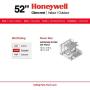 Honeywell Ceiling Fans 50615-01 Glencrest 52” Indoor & Outdoor, LED Edison Bulbs, ETL Damp Rated Aged Teak/Dark Walnut Blades, Oil Rubbed Bronze