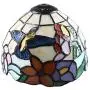 Tiffany Table Lamp Cover Colored Glass Lamp Shade Mediterranean Style Lampshade for Table Lamp Bedroom Dining Room (029)