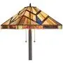 Capulina Tiffany Style Floor Light, 2 Light Tiffany Pole Lamp, Mission Style Tiffany Floor Lamp, 17.9 Inches Wide Stained Glass Floor Lamps, Standing Lamp, Leaded Glass Floor Lamp (Tall: 66.9 inches) Capulina Tiffany Style Floor Light, 2 Light Tiffany Pole Lamp, Mission Style Tiffany Floor Lamp, 17.9 Inches Wide Stained Glass Floor Lamps, Standing Lamp, Leaded Glass Floor Lamp (Tall: 66.9 inches)
