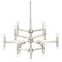 Marya Brushed Nickel Large Chandelier 32'' Wide Modern 24-Light Fixture for Dining Room House Foyer Kitchen Island Entryway Bedroom Living Room - Possini Euro Design