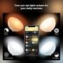 Philips Hue Go White and Color Portable Dimmable LED (Bluetooth & Zigbee) Smart Light Table Lamp, White
