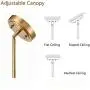 Contemporary Frosted Glass Pendant Chandelier Light 3-Light Ceiling Hanging Lighting for Dining Room Kitchen Island Brass