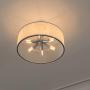 Tangkula Industrial Ceiling Light Fixture, Fabric Drum-Shaped Shade, Semi Flush Mount Ceiling Light w/ Metal Hanging Kit, 6-Light Close to Ceiling Light for Dining Room, Bedroom, Cafe, Bar, Entryway Tangkula Industrial Ceiling Light Fixture, Fabric Drum-Shaped Shade, Semi Flush Mount Ceiling Light w/ Metal Hanging Kit, 6-Light Close to Ceiling Light for Dining Room, Bedroom, Cafe, Bar, Entryway