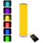 AMANEER Floor Lamp , Music Sync Color Changing Ambient Light ,RGB LED Night Lamps with Fabric Shade for Living Room Bedroom Play Room AMANEER Floor Lamp , Music Sync Color Changing Ambient Light ,RGB LED Night Lamps with Fabric Shade for Living Room Bedroom Play Room