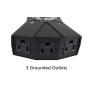 ECOPlugs Outdoor Light Timer Outlet waterproof, Christmas Lights Timer Outlet Switch, Electrical Outlet Timers Programmable Outdoor
