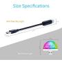 Romantic Auto Roof USB Star Lights with Mini Disco Light, Aevdor USB Night Lights, Flexible Atmosphere Decorations Lamp for Bedroom, Car, Party, Ceiling and More- Plug and Play