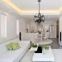 Vikashing 4-Light Farmhouse Chandeliers Industrial Pendant Lighting Ceiling Light Fixture Black Hanging Light for Dining Room Kitchen Island Living Room Bedroom Foyer ETL Listed