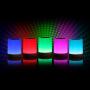 iFkoo Rechargeable Night Light with Hook, Touch Sensor Bedside Lamp for Bedroom, Living Room, Dimmable Warm White Light & Color Changing RGB Outdoor Table Lamp, Best Gifts for Baby, Kids, Adults