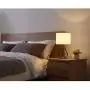 SOTTAE Black Hollowed Out Base Modern Livingroom Bedroom Bedside Table Lamp, Desk Lamp with White Fabric Shade SOTTAE Black Hollowed Out Base Modern Livingroom Bedroom Bedside Table Lamp, Desk Lamp with White Fabric Shade