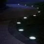 Solpex 12 Pack Solar Ground Lights, 8 LED Solar Powered Disk Lights Outdoor Waterproof Garden Landscape Lighting for Yard Deck Lawn Patio Pathway Walkway (White) Solpex 12 Pack Solar Ground Lights, 8 LED Solar Powered Disk Lights Outdoor Waterproof Garden Landscape Lighting for Yard Deck Lawn Patio Pathway Walkway (White)