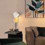 Modern Wall Mount Sconce Plug in Cord 6W Warm White , Nordic Wooden Adjustable Reading Light Fixture Bedroom Lighting, Bedside Table 350 Degrees Rotatable Headboard Lamp for Living Room Hotel Office
