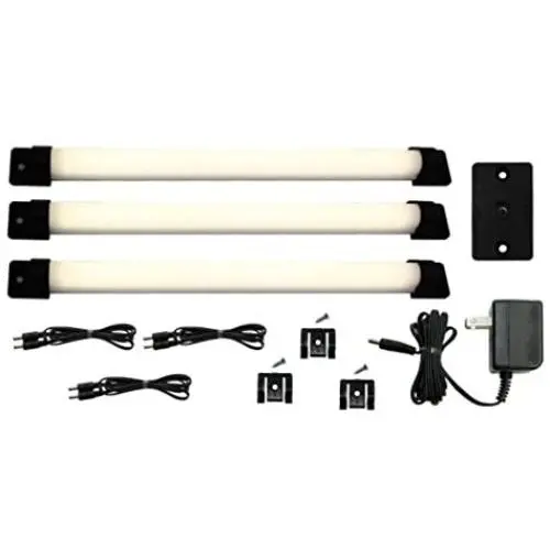 New Under Cabinet Lighting Designer Series 10'' Designer Series Deluxe Kit - Pure White 4200K | Inspired LED