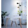Brightech Ethan - LED Tree Floor Lamp for Mid Century, Modern, Contemporary and Industrial Decor - 3 Light Standing Pole Lamp- Tall Light for Living Room, Bedroom, and Office - Black Brightech Ethan - LED Tree Floor Lamp for Mid Century, Modern, Contemporary and Industrial Decor - 3 Light Standing Pole Lamp- Tall Light for Living Room, Bedroom, and Office - Black