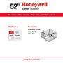 Honeywell 50605 Eamon Modern Ceiling Fan with Remote Control, 52'', White