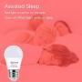 LED Red Light Bulb Dimmable 40W Equivalent A15 Red Light Bedroom Night Light Party Decoration Porch Holiday Lighting E26 Base 5W 4Pack