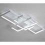 LED Ceiling Light Dimmable Living Room Kitchen Island Table Light Fixture With Remote Control, Modern Dining Room Flush Mount Acrylic Chic Design Ceiling Chandeliers Lighting for Bedroom Bathroom Lamp