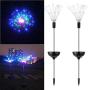 Solar Fireworks Light Outdoor 90L Garden Lights 8 Modes Starburst Lights Pathway Patio Lawn Backyard Christmas Party Holiday Wedding Decorative Lights (90LED RGB)