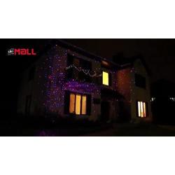 Moving Firefly LEDMALL RGB Outdoor Garden Laser Christmas Lights with RF remote control and Security Lock