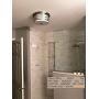 Kira Home Sienna 13'' Modern 2-Light Flush Mount Ceiling Light + Metal Drum Shade + White Fabric Shade + Round Frosted Glass Diffuser, Brushed Nickel Finish