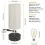 Touch Control Table Lamp 3 Way Dimmable Touch Lamp Bedside Lamp with 2 USB Charging Ports and 2 AC Outlets, Nightstand Lamp for Bedroom Living Room Office, Bedside Lamps ST64 E26 LED Bulbs Included Touch Control Table Lamp 3 Way Dimmable Touch Lamp Bedside Lamp with 2 USB Charging Ports and 2 AC Outlets, Nightstand Lamp for Bedroom Living Room Office, Bedside Lamps ST64 E26 LED Bulbs Included