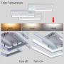 LED Ceiling Light Modern Flush Mount Light Fixture,42W 2600lm Rectangle Lights for Bedroom Kitchen Living Room Ceiling Lamp,Cool White 6000K White