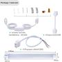Utility LED Shop Light fixture with Plug, Airand 36W 3600lm Bright White LED Tube Light Ceiling Light for Kitchen, Bedroom, Bathroom, Corded Electric with ON/Off Switch, Linkable, Waterproof IP66, 4FT Utility LED Shop Light fixture with Plug, Airand 36W 3600lm Bright White LED Tube Light Ceiling Light for Kitchen, Bedroom, Bathroom, Corded Electric with ON/Off Switch, Linkable, Waterproof IP66, 4FT