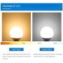 G25 LED Vanity Light Bulb Hansang 5W (60W Incandescent Equivalent) 2700K Soft White,Decorative Globe Light Bulbs,E26 Base,500LM Perfect for Bathroom/Vanity Makeup Mirror,Non-Dimmable,4 Pack